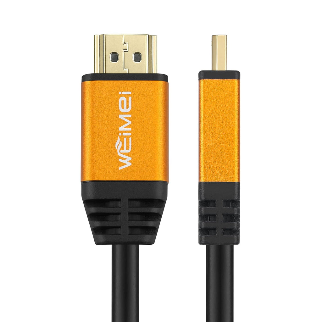 6 Feet 4K HDMI Cable 2.0 HDMI Cord 6Ft Support 4K@60Hz UHD 2160P Ethernet 3D ARC with Gold-Plated Connector and Bare Copper Conductor(From 6Ft to 125 Ft for Choices)